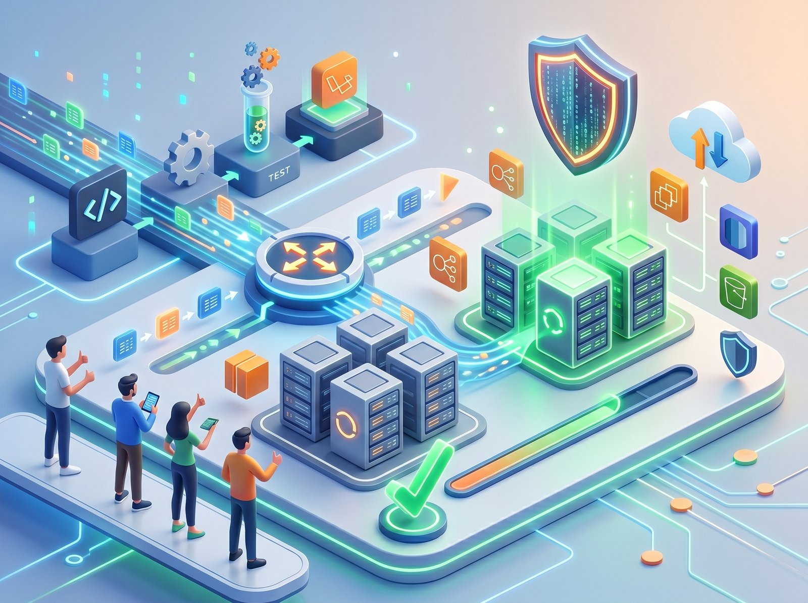 Zero-downtime Laravel deployment on AWS with blue-green strategy